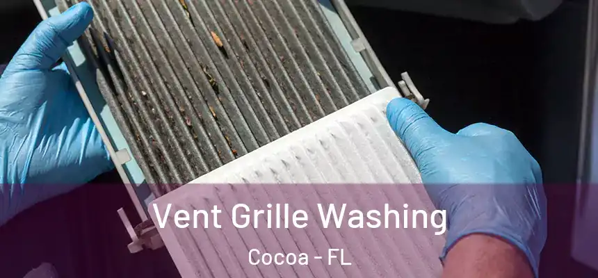 Vent Grille Washing Cocoa - FL
